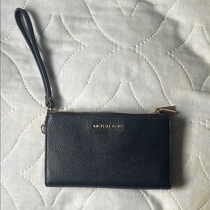 Michael Kors Black Wristlet